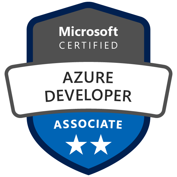 Certified Azure Developer badge for Paul Bullock